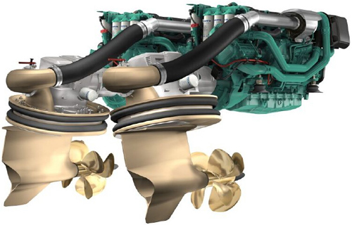 沃爾沃D6-330/DP、370/DP/DPR、400/DP、舷內(nèi)外柴油發(fā)動(dòng)機(jī)資料